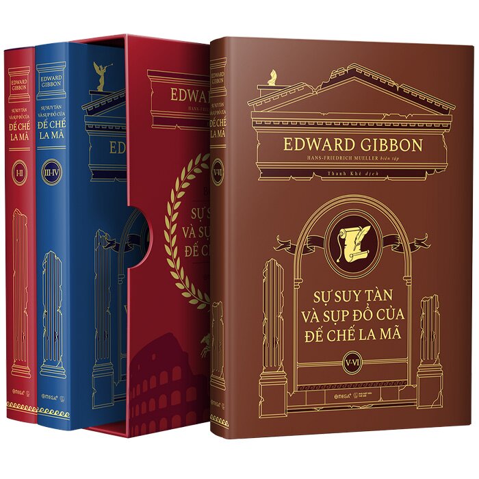 Sự Suy Tàn Và Sụp Đổ Của Đế Chế La Mã (Bộ Hộp) - Edward Gibbon | Sách Khai  Trí